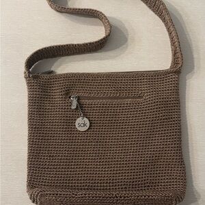 The Sak Tan Interior Shoulder Bag